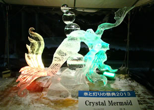 氷の彫刻 2