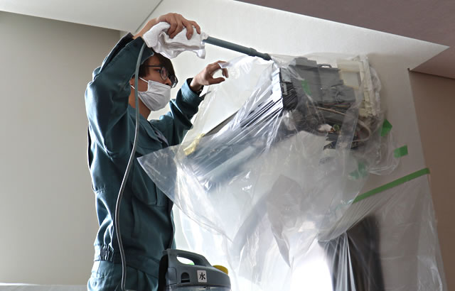 エアコン掃除について